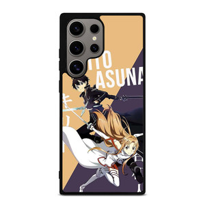 KIRITO AND ASUNA SWORD ART ONLINE Samsung Galaxy S24 Ultra Case Cover