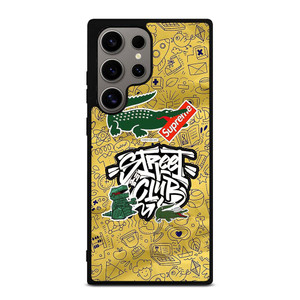 LACOSTE SUPREME LOGO STREET CLUB Samsung Galaxy S24 Ultra Case Cover LACOSTE SUPREME LOGO STREET CLUB Samsung Galaxy S24 Ultra Case Cover