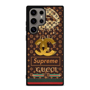 LOUIS VUITTON CHANEL SUPREME GUCCI PATTERN Samsung Galaxy S24 Ultra Case Cover LOUIS VUITTON CHANEL SUPREME GUCCI PATTERN Samsung Galaxy S24 Ultra Case Cover