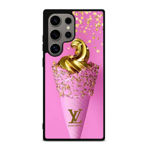 LOUIS VUITTON LOGO GOLDEN ICE CREAM ICON Samsung Galaxy S24 Ultra Case Cover LOUIS VUITTON LOGO GOLDEN ICE CREAM ICON Samsung Galaxy S24 Ultra Case Cover