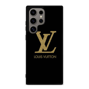 LOUIS VUITTON LV LOGO BLACK GOLD Samsung Galaxy S24 Ultra Case Cover LOUIS VUITTON LV LOGO BLACK GOLD Samsung Galaxy S24 Ultra Case Cover