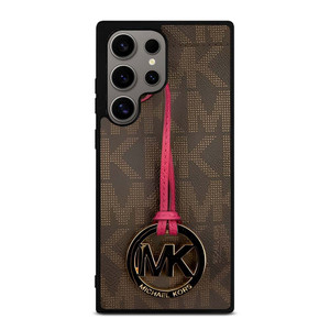 MICHAEL KORS MK PINK BROWN Samsung Galaxy S24 Ultra Case Cover MICHAEL KORS MK PINK BROWN Samsung Galaxy S24 Ultra Case Cover