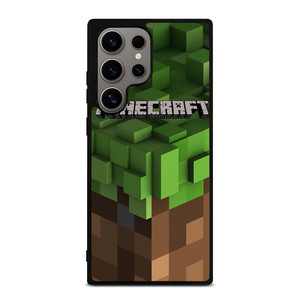 MINECRAFT LOGO CUBE Samsung Galaxy S24 Ultra Case Cover MINECRAFT LOGO CUBE Samsung Galaxy S24 Ultra Case Cover