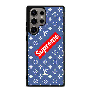 NEW SUPREME LOUIS VUITTON BLUE Samsung Galaxy S24 Ultra Case Cover NEW SUPREME LOUIS VUITTON BLUE Samsung Galaxy S24 Ultra Case Cover