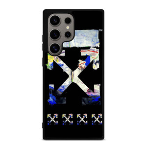 OFF WHITE ABSTRACT ART LOGO Samsung Galaxy S24 Ultra Case Cover
