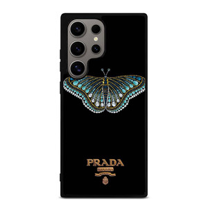 PRADA LOGO DIAMOND BUTTERFLY Samsung Galaxy S24 Ultra Case Cover PRADA LOGO DIAMOND BUTTERFLY Samsung Galaxy S24 Ultra Case Cover
