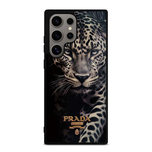 PRADA MILANO LOGO LEOPARD Samsung Galaxy S24 Ultra Case Cover PRADA MILANO LOGO LEOPARD Samsung Galaxy S24 Ultra Case Cover