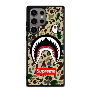 SHARK CAMO BATHING APE SUPREME Samsung Galaxy S24 Ultra Case Cover SHARK CAMO BATHING APE SUPREME Samsung Galaxy S24 Ultra Case Cover