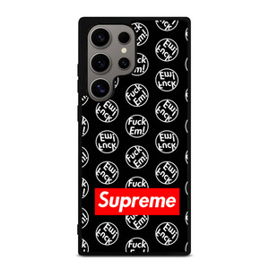 SUPREME FUCK EM Samsung Galaxy S24 Ultra Case Cover SUPREME FUCK EM Samsung Galaxy S24 Ultra Case Cover