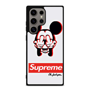 SUPREME MICKEY MOUSE Samsung Galaxy S24 Ultra Case Cover SUPREME MICKEY MOUSE Samsung Galaxy S24 Ultra Case Cover