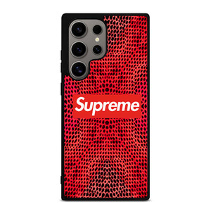 SUPREME RED SNAKE SKIN Samsung Galaxy S24 Ultra Case Cover SUPREME RED SNAKE SKIN Samsung Galaxy S24 Ultra Case Cover