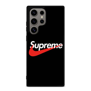 SUPREME X NIKE BLACK LOGO Samsung Galaxy S24 Ultra Case Cover SUPREME X NIKE BLACK LOGO Samsung Galaxy S24 Ultra Case Cover