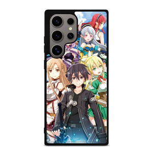 SWORD ART ONLINE CHARACTER ANIME Samsung Galaxy S24 Ultra Case Cover SWORD ART ONLINE CHARACTER ANIME Samsung Galaxy S24 Ultra Case Cover