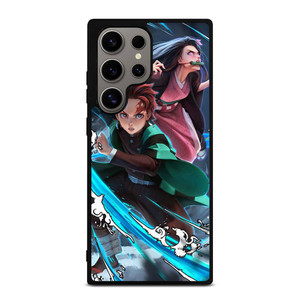 TANJIRO AND NEZUKO DEMON SLAYER Samsung Galaxy S24 Ultra Case Cover TANJIRO AND NEZUKO DEMON SLAYER Samsung Galaxy S24 Ultra Case Cover