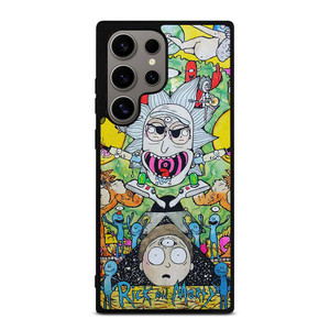 TRIPPY RICK AND MORTY Samsung Galaxy S24 Ultra Case Cover TRIPPY RICK AND MORTY Samsung Galaxy S24 Ultra Case Cover
