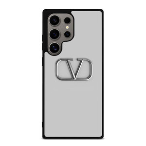 VALENTINO SILVER EMBLEM Samsung Galaxy S24 Ultra Case Cover VALENTINO SILVER EMBLEM Samsung Galaxy S24 Ultra Case Cover