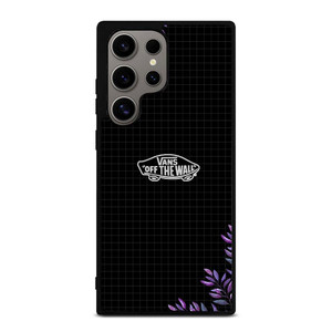 VANS LOGO VIOLET FLORAL Samsung Galaxy S24 Ultra Case Cover VANS LOGO VIOLET FLORAL Samsung Galaxy S24 Ultra Case Cover