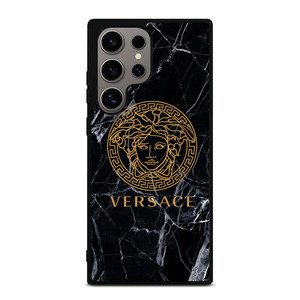 VERSACE BLACK MARBLE Samsung Galaxy S24 Ultra Case Cover VERSACE BLACK MARBLE Samsung Galaxy S24 Ultra Case Cover
