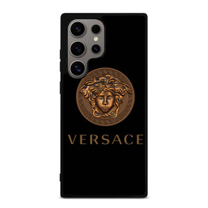 VERSACE MEDUSA HEAD BRONZE EMBLEM Samsung Galaxy S24 Ultra Case Cover