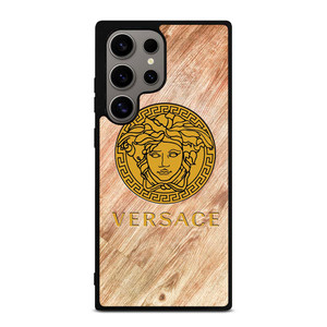 VERSACE WOODEN EMBLEM Samsung Galaxy S24 Ultra Case Cover VERSACE WOODEN EMBLEM Samsung Galaxy S24 Ultra Case Cover