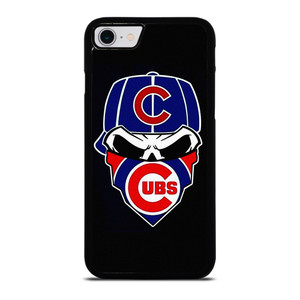 CHICAGO CUBS SKULL iPhone SE 2022 Case Cover CHICAGO CUBS SKULL iPhone SE 2022 Case Cover