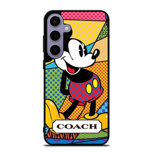 COACH NEW YORK MICKEY MOUSE ROMERO BRITTO Samsung Galaxy S24 Plus Case Cover COACH NEW YORK MICKEY MOUSE ROMERO BRITTO Samsung Galaxy S24 Plus Case Cover