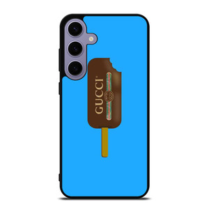 GUCCI LOGO CHOCOLATE ICE CREAM Samsung Galaxy S24 Plus Case Cover GUCCI LOGO CHOCOLATE ICE CREAM Samsung Galaxy S24 Plus Case Cover