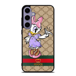 GUCCI LOGO PATTERN DAISY DUCK DISNEY Samsung Galaxy S24 Plus Case Cover GUCCI LOGO PATTERN DAISY DUCK DISNEY Samsung Galaxy S24 Plus Case Cover