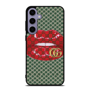 GUCCI LOGO PATTERN LIPS ICON Samsung Galaxy S24 Plus Case Cover GUCCI LOGO PATTERN LIPS ICON Samsung Galaxy S24 Plus Case Cover