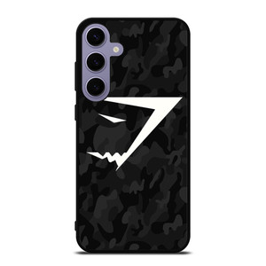 GYMSHARK BLACK CAMO Samsung Galaxy S24 Plus Case Cover GYMSHARK BLACK CAMO Samsung Galaxy S24 Plus Case Cover