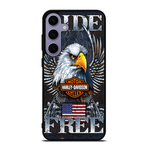 HARLEY DAVIDSON FREE RIDE EAGLE Samsung Galaxy S24 Plus Case Cover HARLEY DAVIDSON FREE RIDE EAGLE Samsung Galaxy S24 Plus Case Cover