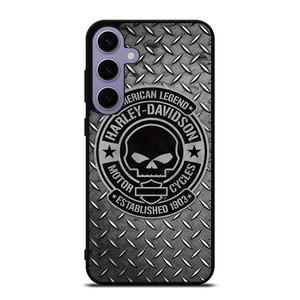 HARLEY DAVIDSON MOTORCYCLES COMPANY SKULL LOGO 1903 Samsung Galaxy S24 Plus Case Cover HARLEY DAVIDSON MOTORCYCLES COMPANY SKULL LOGO 1903 Samsung Galaxy S24 Plus Case Cover