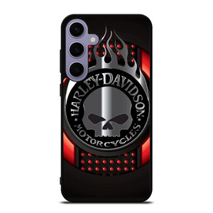 HARLEY DAVIDSON MOTORCYCLES COMPANY SKULL LOGO Samsung Galaxy S24 Plus Case Cover HARLEY DAVIDSON MOTORCYCLES COMPANY SKULL LOGO Samsung Galaxy S24 Plus Case Cover