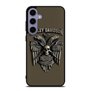 HARLEY DAVIDSON MOTORCYCLES LOGO METAL Samsung Galaxy S24 Plus Case Cover HARLEY DAVIDSON MOTORCYCLES LOGO METAL Samsung Galaxy S24 Plus Case Cover