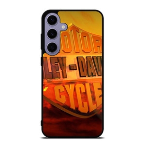 HARLEY DAVIDSON ORANGE LOGO Samsung Galaxy S24 Plus Case Cover HARLEY DAVIDSON ORANGE LOGO Samsung Galaxy S24 Plus Case Cover