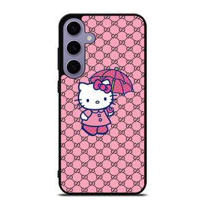 HELLO KITTY GUCCI PINK PATTERN LOGO Samsung Galaxy S24 Plus Case Cover HELLO KITTY GUCCI PINK PATTERN LOGO Samsung Galaxy S24 Plus Case Cover