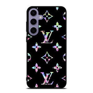 LOUIS VUITTON LOGO LV BLACK RAINBOW Samsung Galaxy S24 Plus Case Cover LOUIS VUITTON LOGO LV BLACK RAINBOW Samsung Galaxy S24 Plus Case Cover