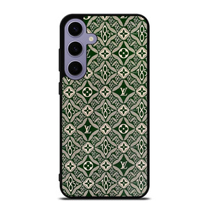 LOUIS VUITTON LOGO LV GREEN PATTERN SINCE 1854 Samsung Galaxy S24 Plus Case Cover LOUIS VUITTON LOGO LV GREEN PATTERN SINCE 1854 Samsung Galaxy S24 Plus Case Cover