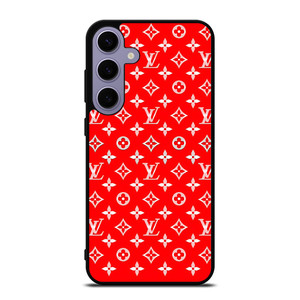 LOUIS VUITTON LV LOGO RED PATTERN Samsung Galaxy S24 Plus Case Cover LOUIS VUITTON LV LOGO RED PATTERN Samsung Galaxy S24 Plus Case Cover