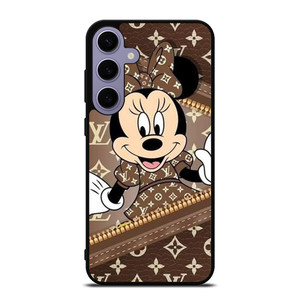 LOUIS VUITTON LV ZIPPER BROWN X MINNIE MOUSE DISNEY Samsung Galaxy S24 Plus Case Cover LOUIS VUITTON LV ZIPPER BROWN X MINNIE MOUSE DISNEY Samsung Galaxy S24 Plus Case Cover