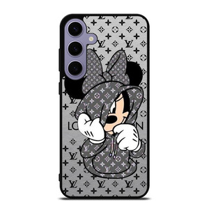 MINNIE MOUSE DISNEY FEAT LOUIS VUITTON LV GRAY Samsung Galaxy S24 Plus Case Cover