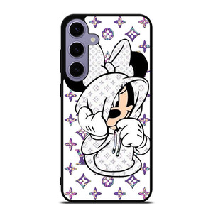 MINNIE MOUSE DISNEY FEAT LOUIS VUITTON LV WHITE Samsung Galaxy S24 Plus Case Cover