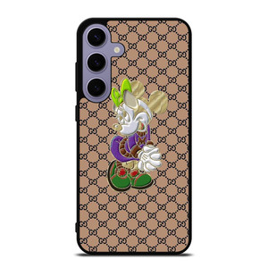 MINNIE MOUSE GUCCI PATTERN LOGO Samsung Galaxy S24 Plus Case Cover