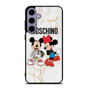 MOSCHINO MICKEY MINNIE MOUSE Samsung Galaxy S24 Plus Case Cover MOSCHINO MICKEY MINNIE MOUSE Samsung Galaxy S24 Plus Case Cover