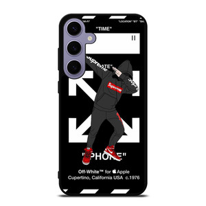 OFF WHITE DAB SUPREME Samsung Galaxy S24 Plus Case Cover