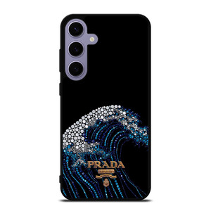 PRADA LOGO DIAMOND WAVE Samsung Galaxy S24 Plus Case Cover