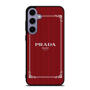 PRADA LOGO RED STRIPE Samsung Galaxy S24 Plus Case Cover