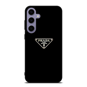 PRADA MILANO BLACK LOGO Samsung Galaxy S24 Plus Case Cover