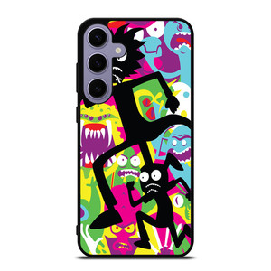 RICK AND MORTY COLORFUL ART Samsung Galaxy S24 Plus Case Cover