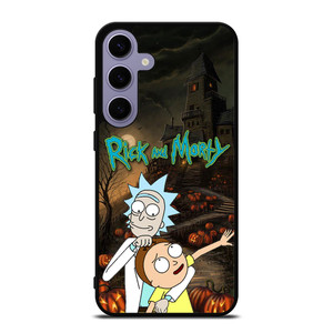 RICK AND MORTY HAPPY HALLOWEEN Samsung Galaxy S24 Plus Case Cover